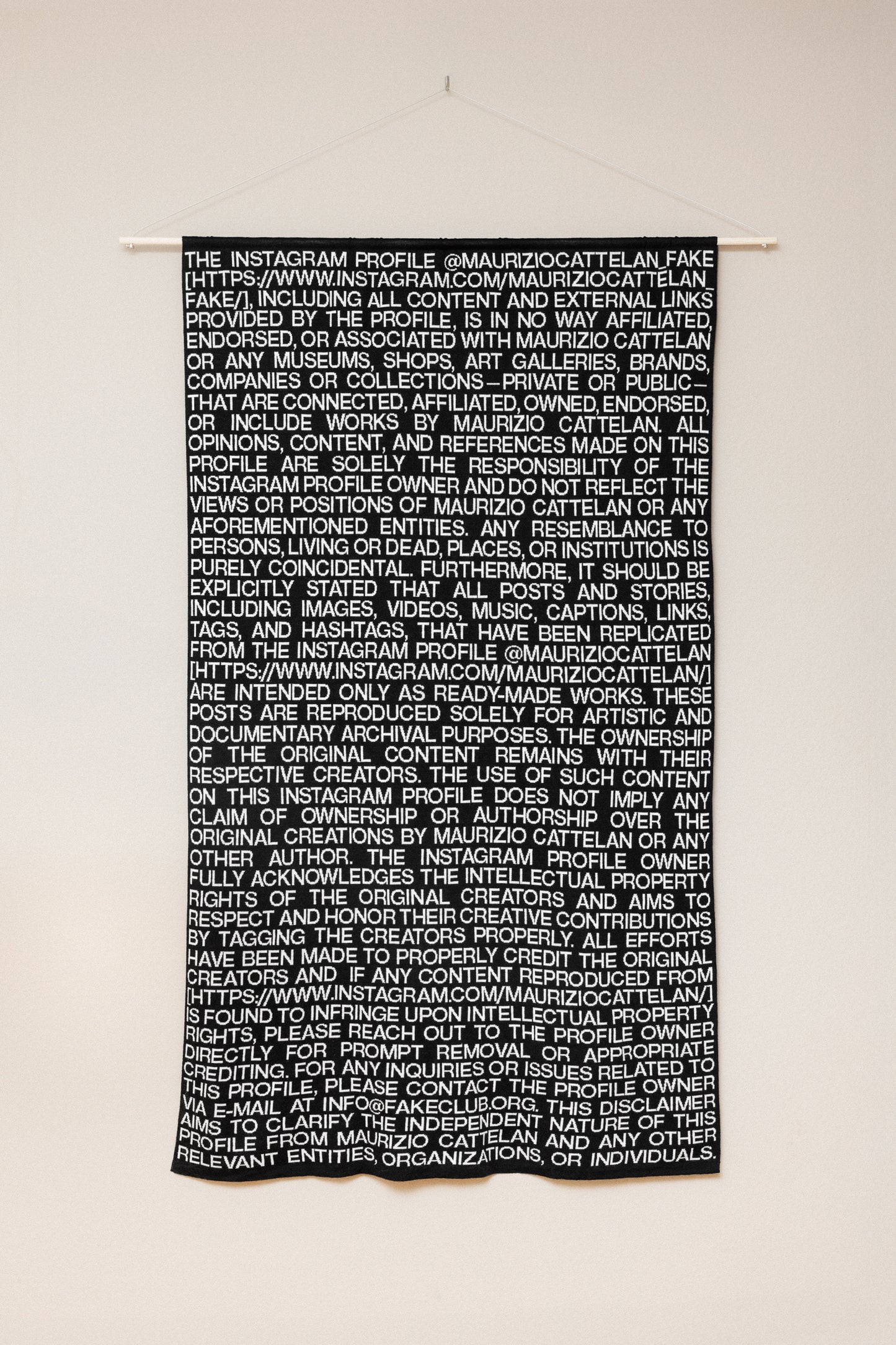 Disclaimer Blanket II